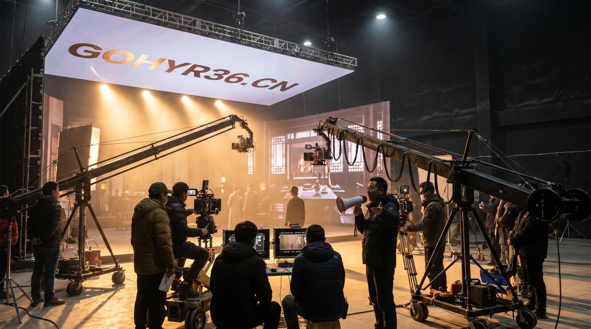 17c一起草传媒影视制作现场